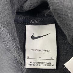 Nike Mens Therma-FIT Pullover Swoosh Hoodie Black White CU6238-010 Small