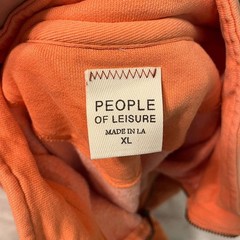People of Leisure XL Unisex Cotton 1/4 Zip Casual Spring Travel Sweatshirt