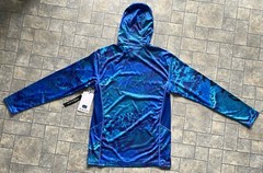 Avid Mens SMALL Hooded Long Sleeve Realtree Wav3 Moisture Wicking UV Protection
