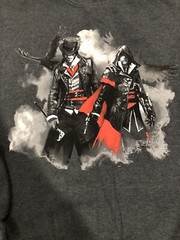 NEW LOOT CRATE ASSASSINS CREED MEN’S SIZE XL GRAY SWEATSHIRT