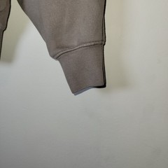 Essentials Fear of God Men’s Desert Taupe Fleece Pullover Hoodie Logo XXS