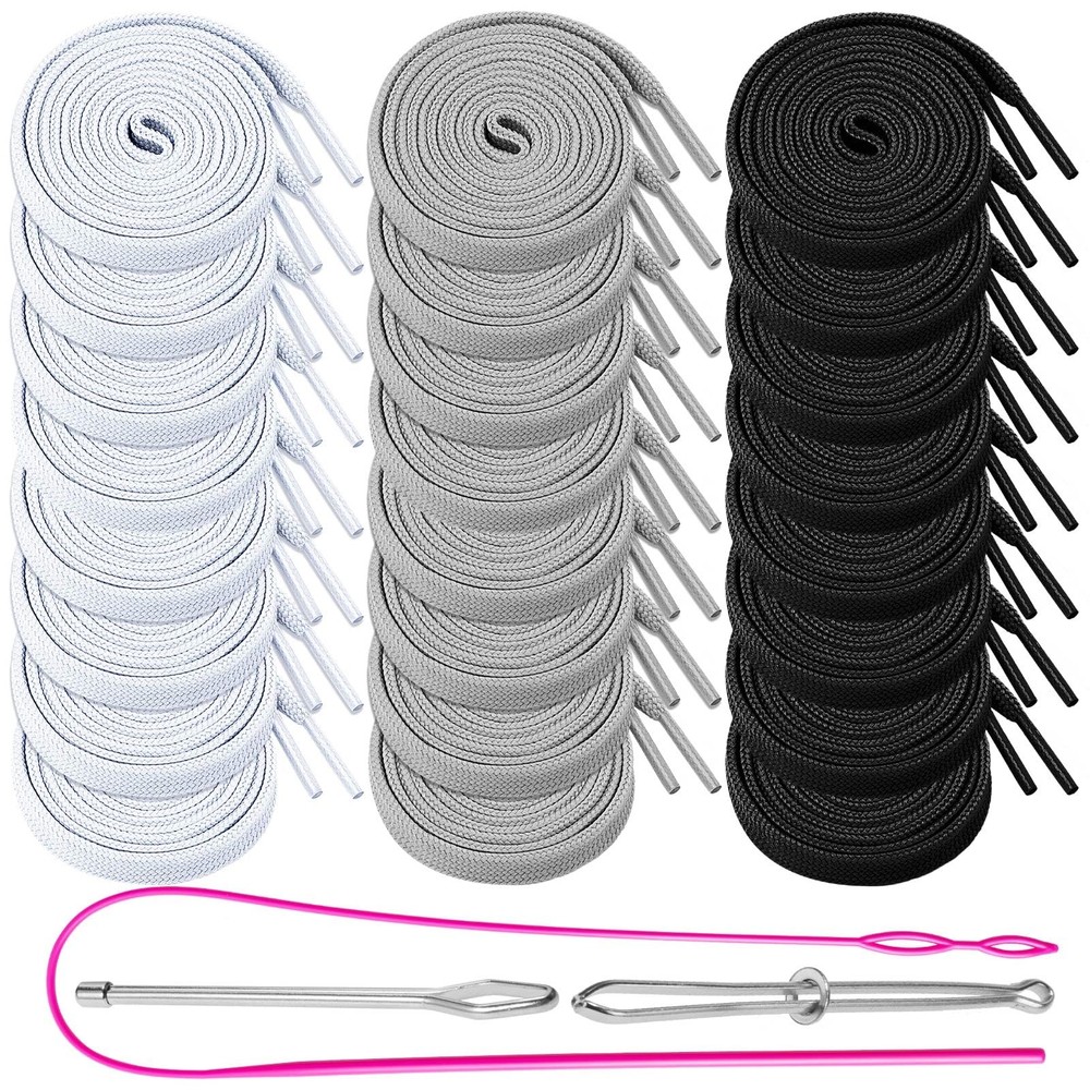 24Pcs Sweatshirt Drawstring Replacement Hoodie String Replacement | Premium Blac