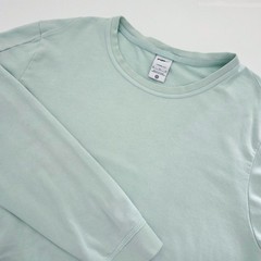 Nike Yoga Sweatshirt Mint Green Therma-FIT Fleece Crewneck Mens XL