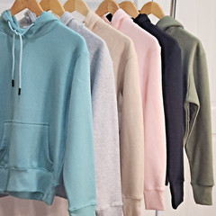 Plain Hooded Sweatshirt Women’s Soft Heavyweight Hoodie Top Quality All Seasons