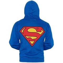 DC Comics Superman Symbol Zip-Up Hoodie