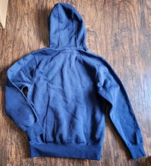 Nike Club Fleece Hoodie Sweatshirt Mens S Navy Blue Sports Athletic Outwear, NEW