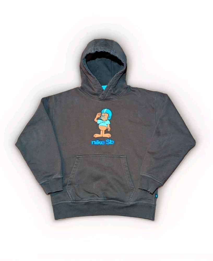 Nike SB Salute Just Do It Pullover Hoodie Sz Small Kangaroo Pocket Heavyweight
