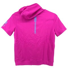 Baseball Lifestyle 101 BSBL-SZN V2 M Short Sleeve Hoodie Cotton Candy Pink NEW