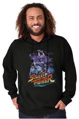 Street Fighter 90s Capcom Video Gamer Hoodie Hooded Sweatshirt Men Women
