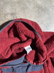 The North Face Campshire Men’s Red 1/4 Zip Fleece Hoodie Size Medium
