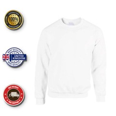 Mens Sweatshirt Heavy Blend Crew Neck Plain Jumper Pullover Casual High Quality