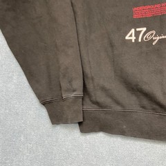 LRG Hoodie Mens Large Black Dark Wash Drawstring Outdoor Full Zip Fleece Lined