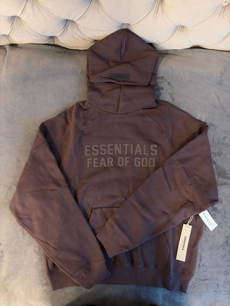 Essentials Fear Of God Plum – XS-XL NEW WITH TAGS Plum Brown