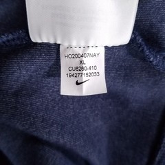 Nike Hoodie Mens XL Blue Yoga Training Dri-FIT Performance Sweatshirt Jacket