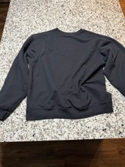 Black Spartan Football Sweater Medium 19 Jerzees NUBLEND