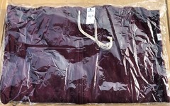 Express Men’s Vintage Fleece Full Zip Front Hoodie WINE – Size XL BRAND NEW