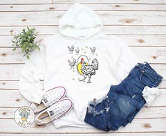Roseanne Chicken Sweatshirt Ugliest shirt Artistic Statement Halloween costume