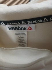 New With Tags Mens Reebox Active Mesh Pullover With Hoodie Size Large