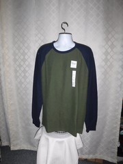 Long Sleeve Men’s Stretch Thermal T-Shirts XXL,XL,L,M,Sonoma Many Solid Colors N