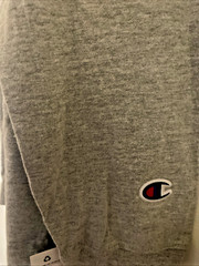 Champion Mens Jersey Pullover Hoodie Oxford Gray Size Medium NWT