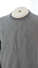 Premium Mood Denim Superior Sweatshirt Grey Soft Fleece Lined Italy Designer XL