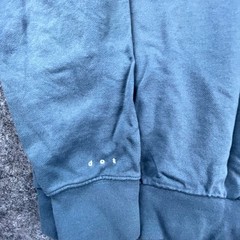 Loreak Mendian Sweatshirt Mens Large Blue Logo Red Dot Designer