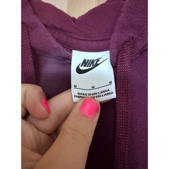 Nike Sportswear Club Fleece Hoodie Mens Medium Plum Purple Pullover BV2654-503