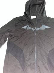 DC Comics The Batman Zippered Hoodie Jacket XL