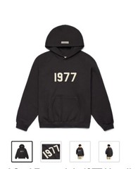 FEAR OF GOD ESSENTIALS hoodie 1977 IRON S22 Size XL