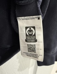 Arc’teryx Emblem Fleece Crewneck Black Sapphire Blue Size XS Worn Twice