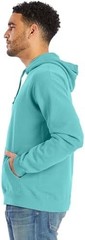 Men’s No Closure Hoodie Long Sleeve Hooded Neck Concrete Gray Daily Wear Cotton