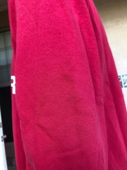 Vintage Air Jordan Red Bred Hoodie Sweatshirt Indonesia Size Medium Big Logo