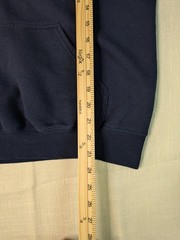 Gildan Closers Hoodie DryBlend Mens S Navy Blue Crew Neck Long Sleeve Cotton