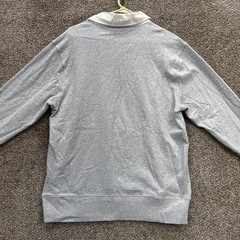 Champion Collared 1/4 Button Pullover Sweatshirt Gray Mens Large NWT