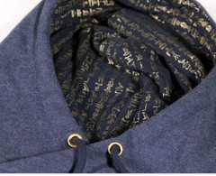 UBI Workshop Sweatshirt Cowl Neck Hoodie Navy Assassin’s Creed Origins OFFICIAL