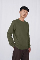 B&C Collection King Crew Neck WU01K – Men’s Luxury Long Sleeve Premium Top