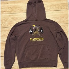 Old Navy Mammoth Sierra Nevada Brown Deer Hoodie Men’s Large