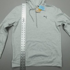 Puma Cloudspun Progress Hoodie Men’s Performance Sweatshirt Grey Heather NWT
