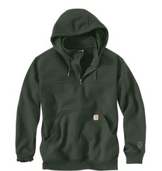 Carhartt Rain Defender Paxton Heavyweight 1/4 Zip Hoodie Men’s Lg Big Loose Fit