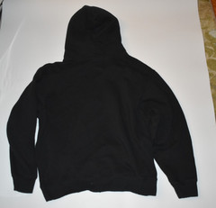 ASRV Men’s Size M Black DSG-0920 Tech Essential Distressed Hoodie Cotton Blend