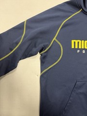 Adidas Navy and Yellow Michigan Football Hoodie 100% Polyester Size XL