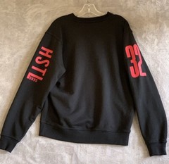 HustleGang HSTL 32 Mens American Native Sweatshirt Black/Red XL See Description