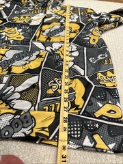 Drill Clothing Oh SNAP! Unisex Hoodie X-Large Yellow Black Comic Skater POP