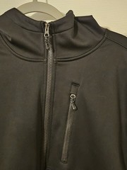 Swiss Tech Hoody Small (34-36) Front Zip 3 Front Zip Pockets 100% Polyester