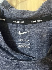 NWOT Nike Swim Shirt Hoodie Size L Dri-Fit UPF 40+ Pullover Athletic Men’s