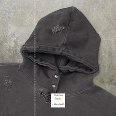 MEN WOMEN THUG HOODED CLUB PULLOVER HOODIE EMBROIDERY DIRTYFIT SWEATSHIRT JUMPER
