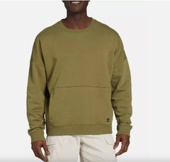 Alpine Design Men’s Solid Fleece Crewneck Sweatshirt Sizes S, M, L, XL & XXL New