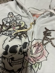 Great China Wall Zip Up Hoodie Unisex Small Please See Measurements