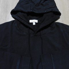 PETER MILLAR Mens 2XL XXL HOODIE LAVA WASH WASHED BLACK PULLOVER SWEATSHIRT