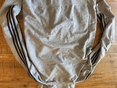 Adidas Sport Essentials Gray Full-Zip Hoodie Size L FREE SHIPPING!